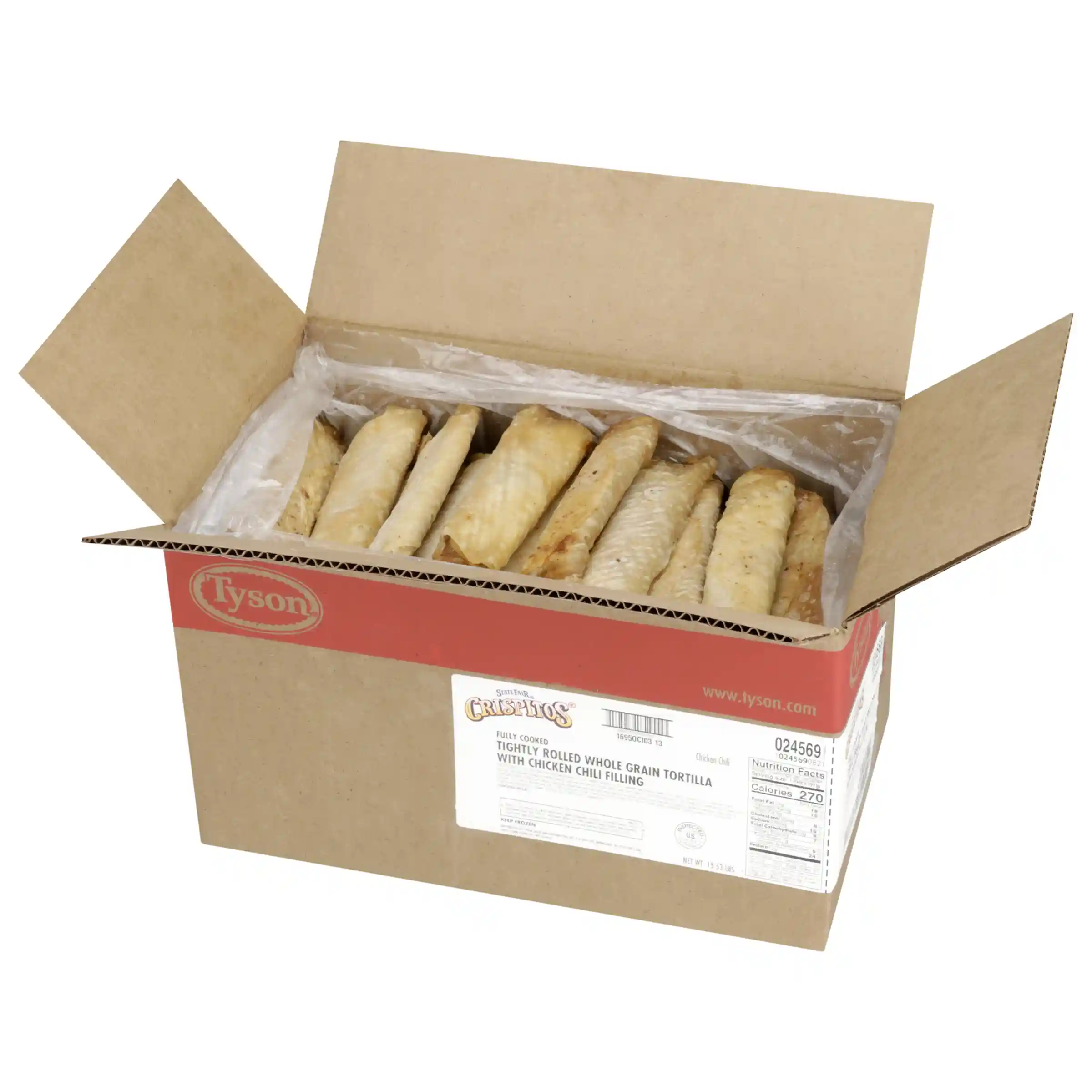 State Fair® Crispitos® Chicken Chili Filled Whole Grain Tortillas, 3.45 oz._image_4
