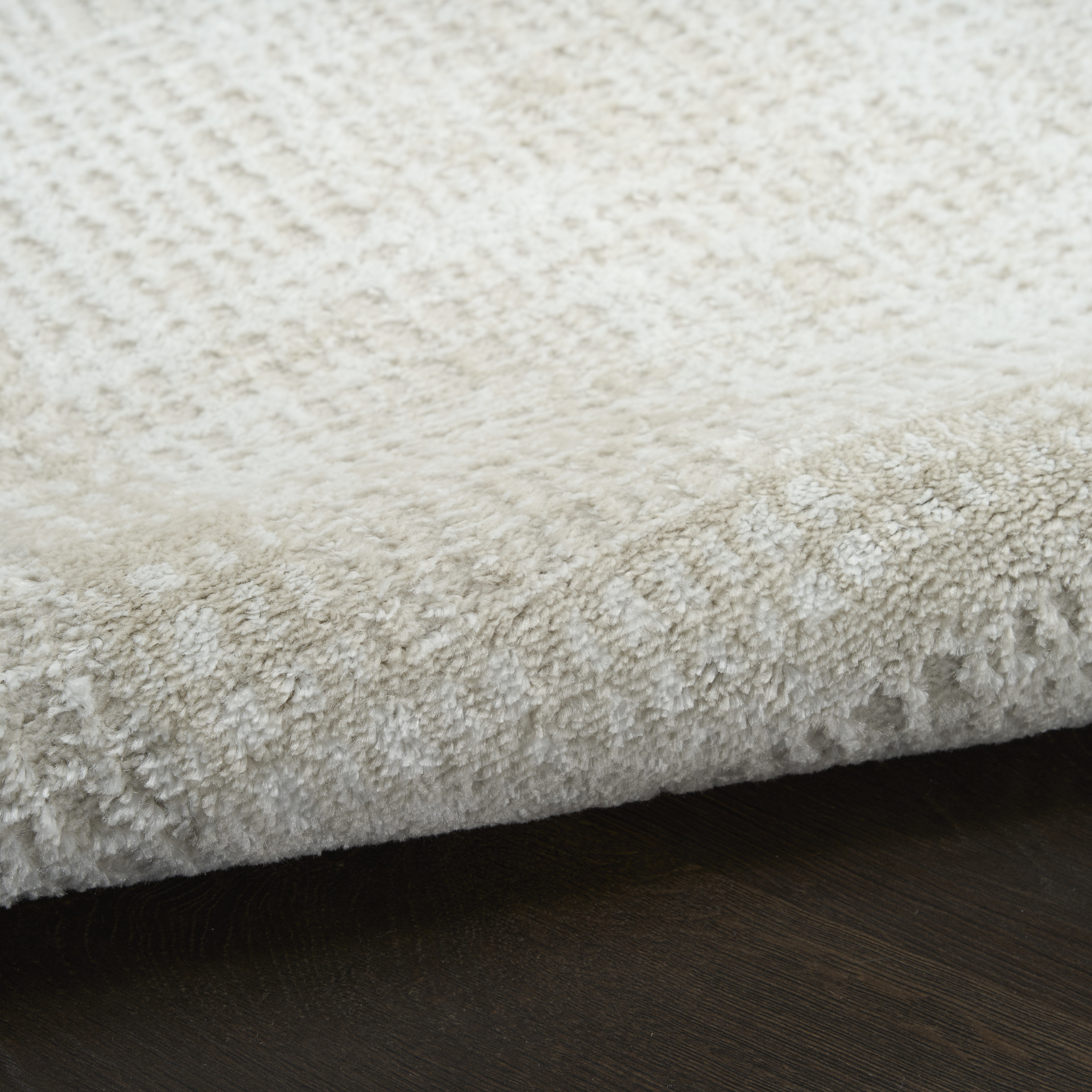 Nourison Dekor 4' x 6' Beige Modern Indoor Rug