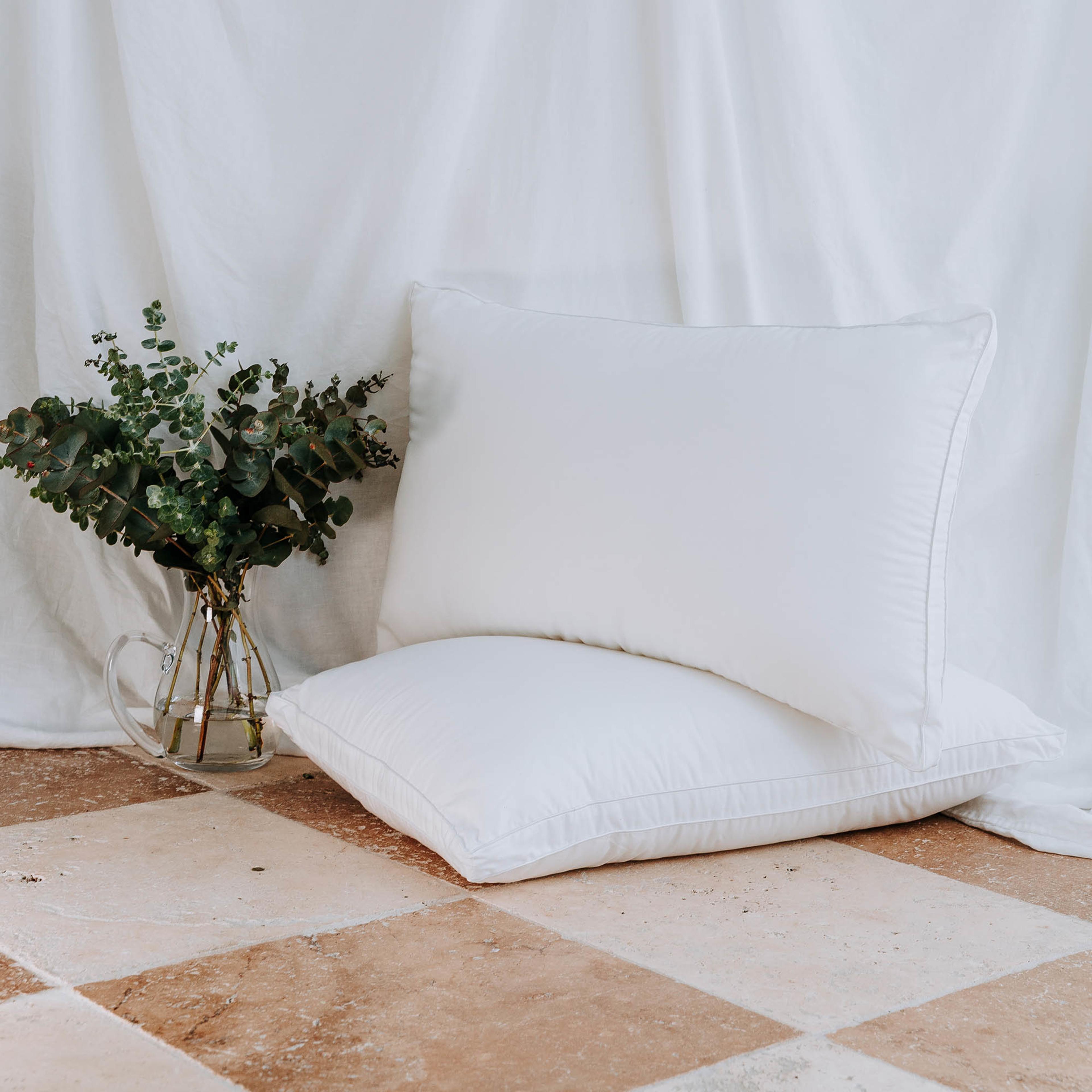 Lifestyle image of the  Bambi Eco Renew Tencel Pillow from Forty Winks