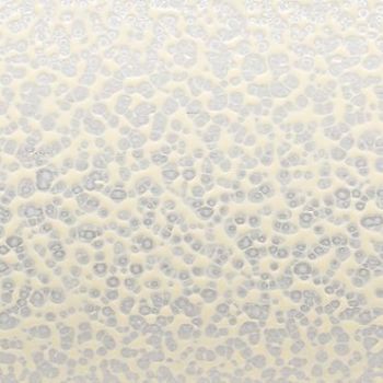 Frosted pebble-textured glass pane fills the frame, raised circular patterns obscuring detail; diffusing and softening bright backlight; neutral beige-gray tones, no visible surroundings.