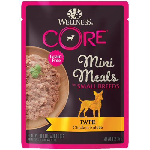 Wellness CORE Mini Meals Chicken Front packaging