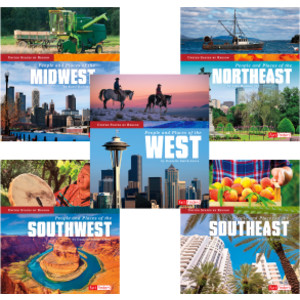 United States by Region Book Set, Set of 5