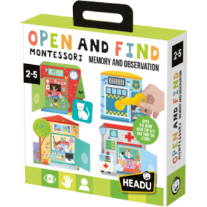 Open and Find Montessori Game