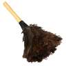Impact, Economy 12" Ostrich Feather Duster, Ostrich Feather, Brown/Gray, 7 in
