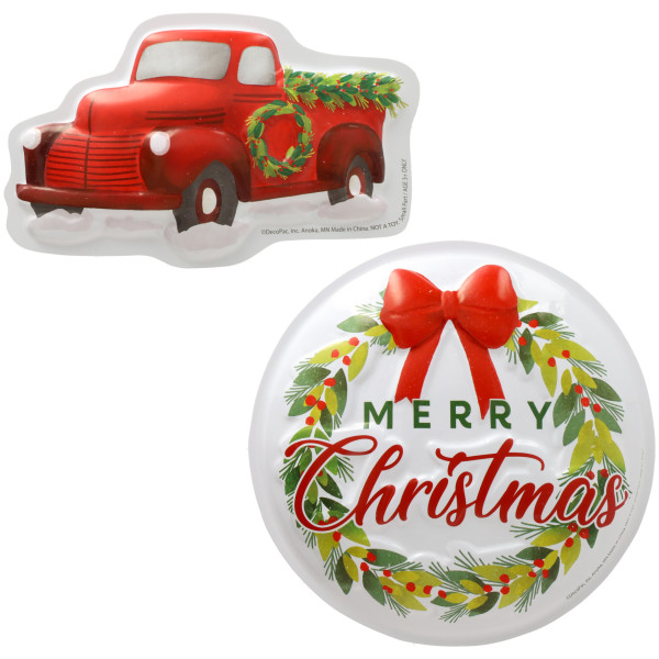 Merry Christmas Red Truck Assortment Pop Tops®