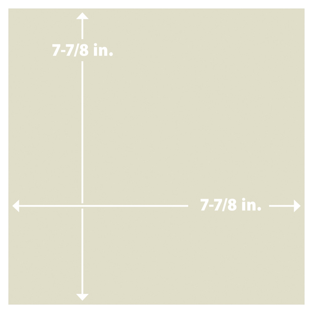 Monocolor Nacar 7-7/8 in. x 7-7/8 in. Ceramic Floor and Wall Tile