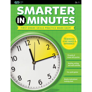 First Grade Smarter in Minutes Skills Practice Workbook