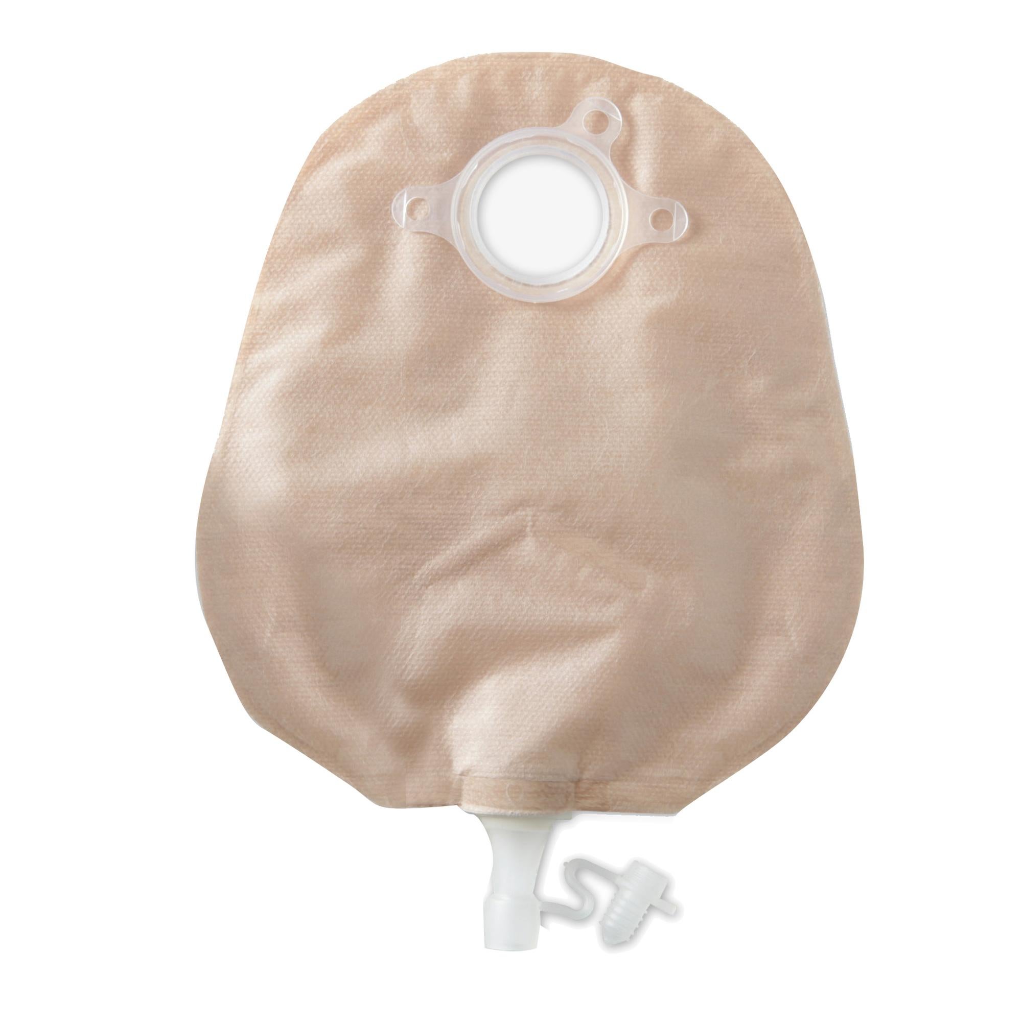 Natura™ + Two-Piece Urostomy Pouch with Soft Tap, 70mm Flange