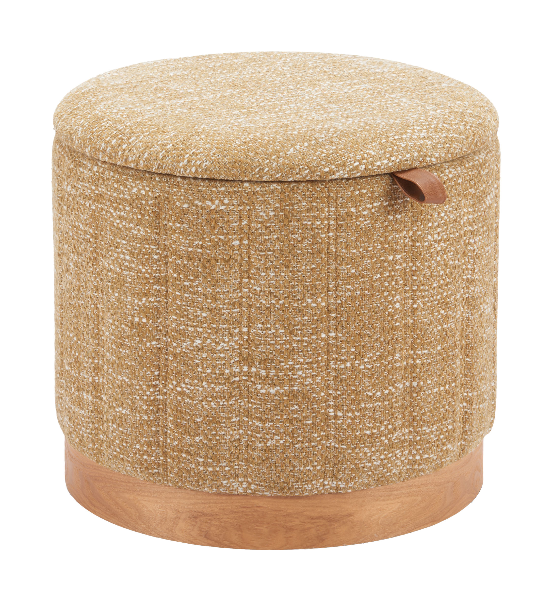 Fije Storage Ottoman Oat Yellow product image