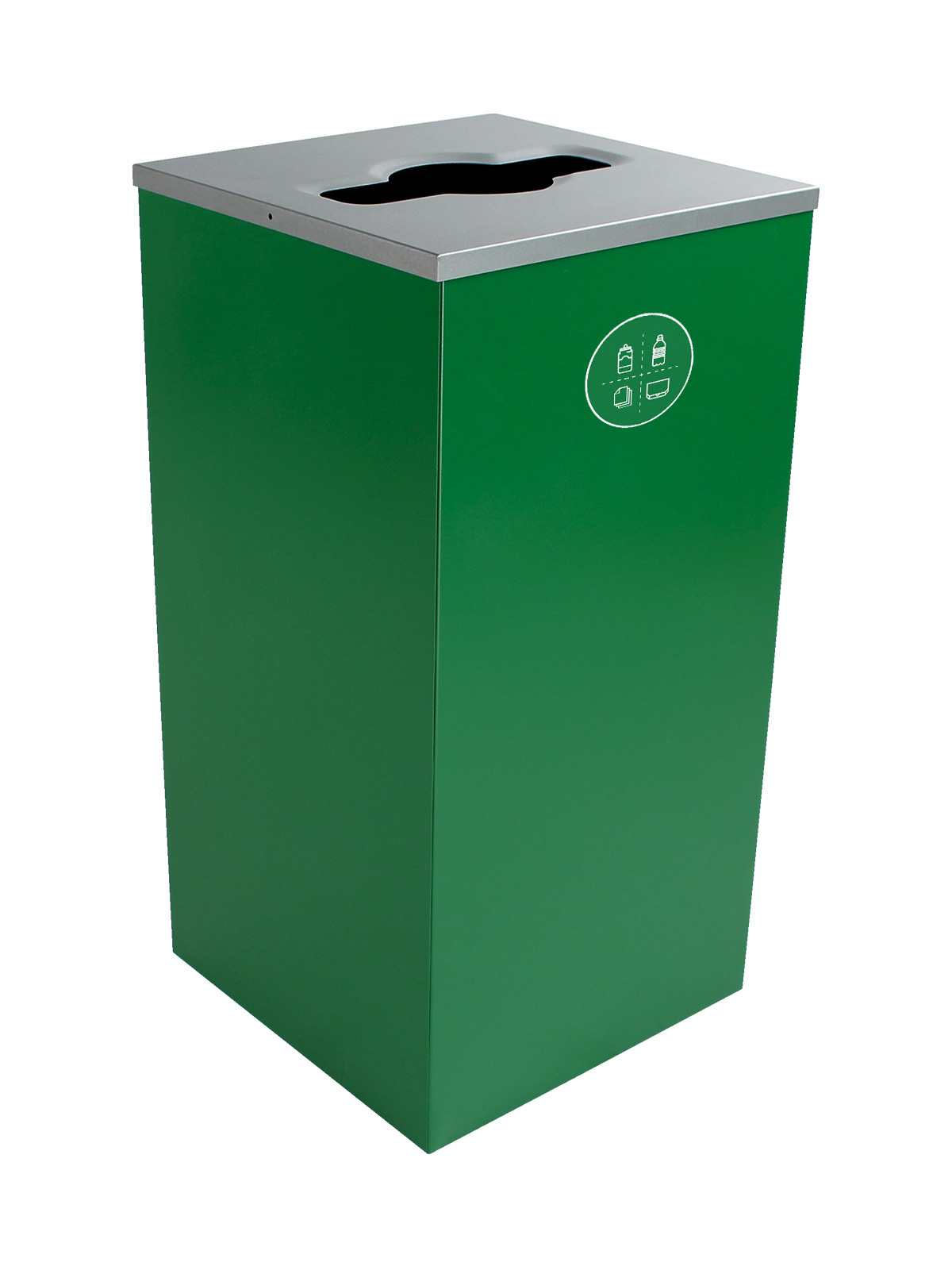 SPECTRUM – Single – Kit – Cube – Mixed Recyclables – Mixed – Dark Green