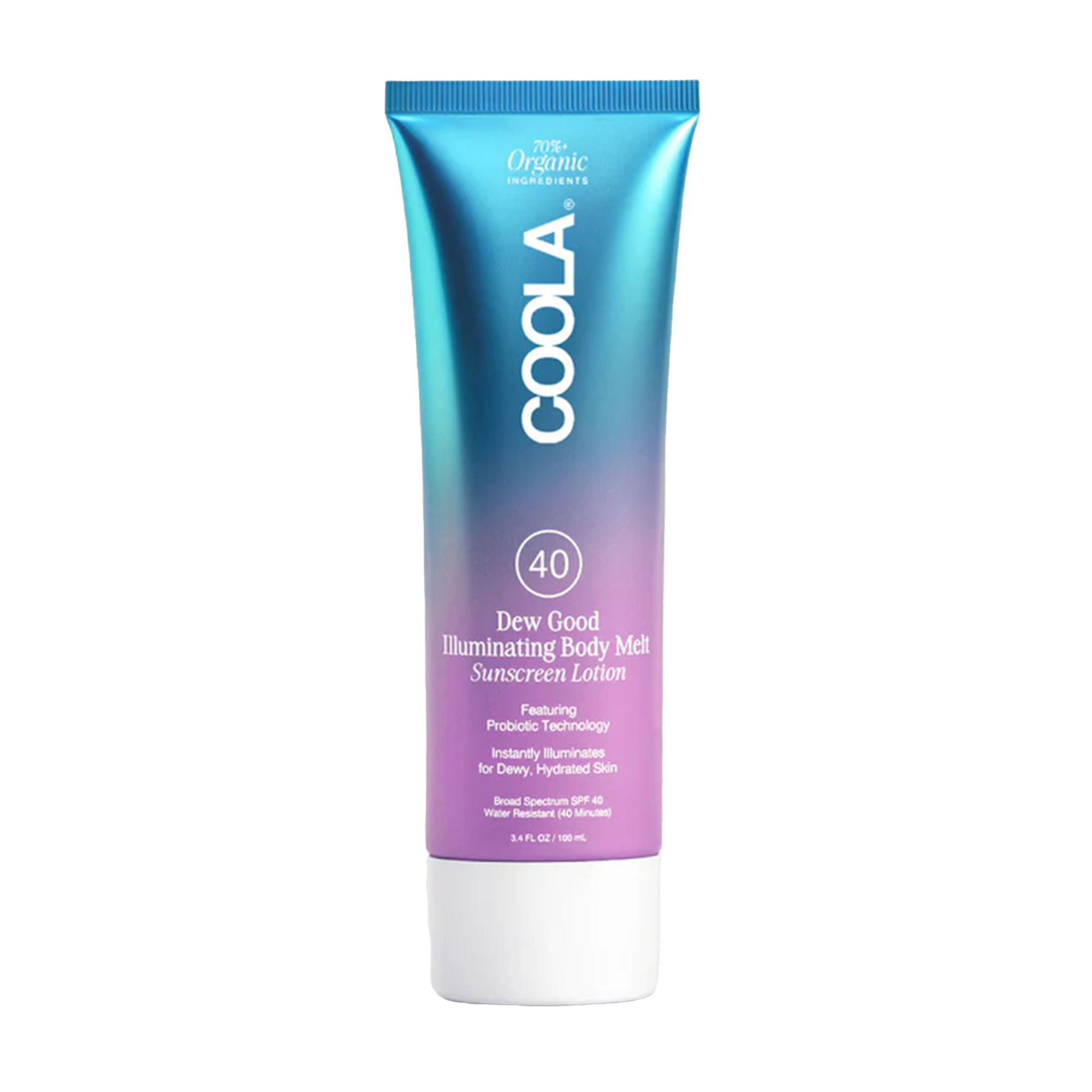 COOLA LLC LOTION, BODY MELT COOLA DEW GOOD ILLUMINATING SPF40 (24/CS)
