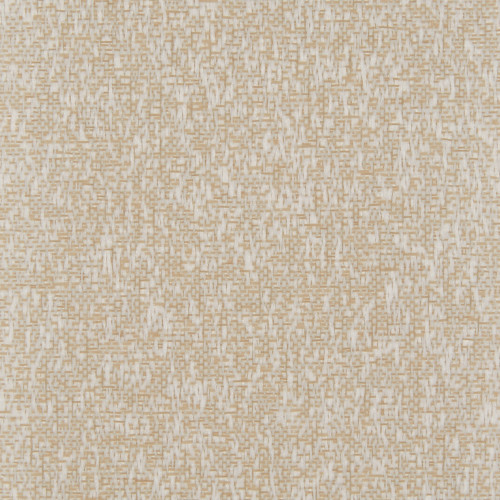 Beige woven-pattern wallpaper covering a surface, showing dense crosshatch texture; lying flat and static; interior wall with neutral, even lighting, close-up view.