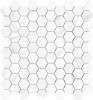 Mayfair Volakas Grigio 1¼” Hexagon Mosaic