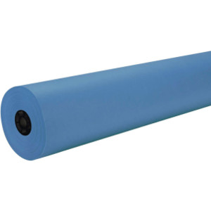 Art Paper Roll, Blue, 36" x 500', 1 Roll