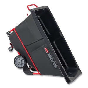 Rubbermaid Commercial, BRUTE Standard Duty, Tilt Truck, 13.5 cu ft, Black