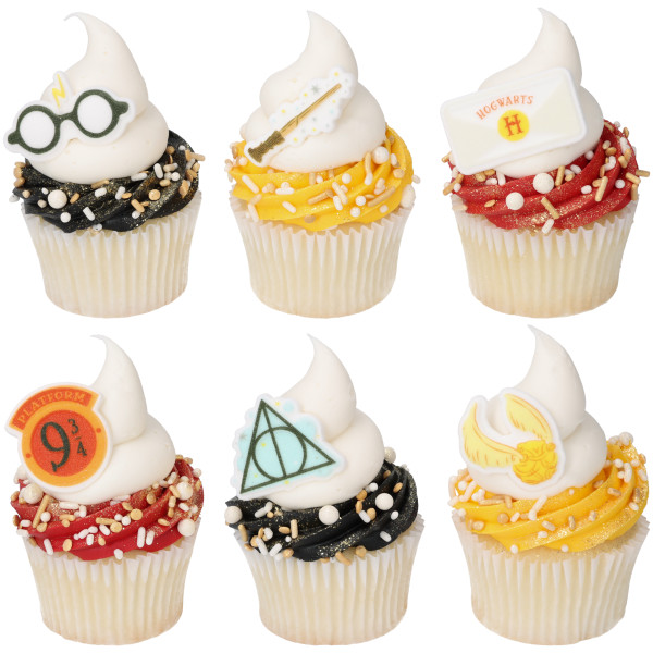 HARRY POTTER™ Wizarding World Assortment - Red 3 Free Dec-Ons® Decorations