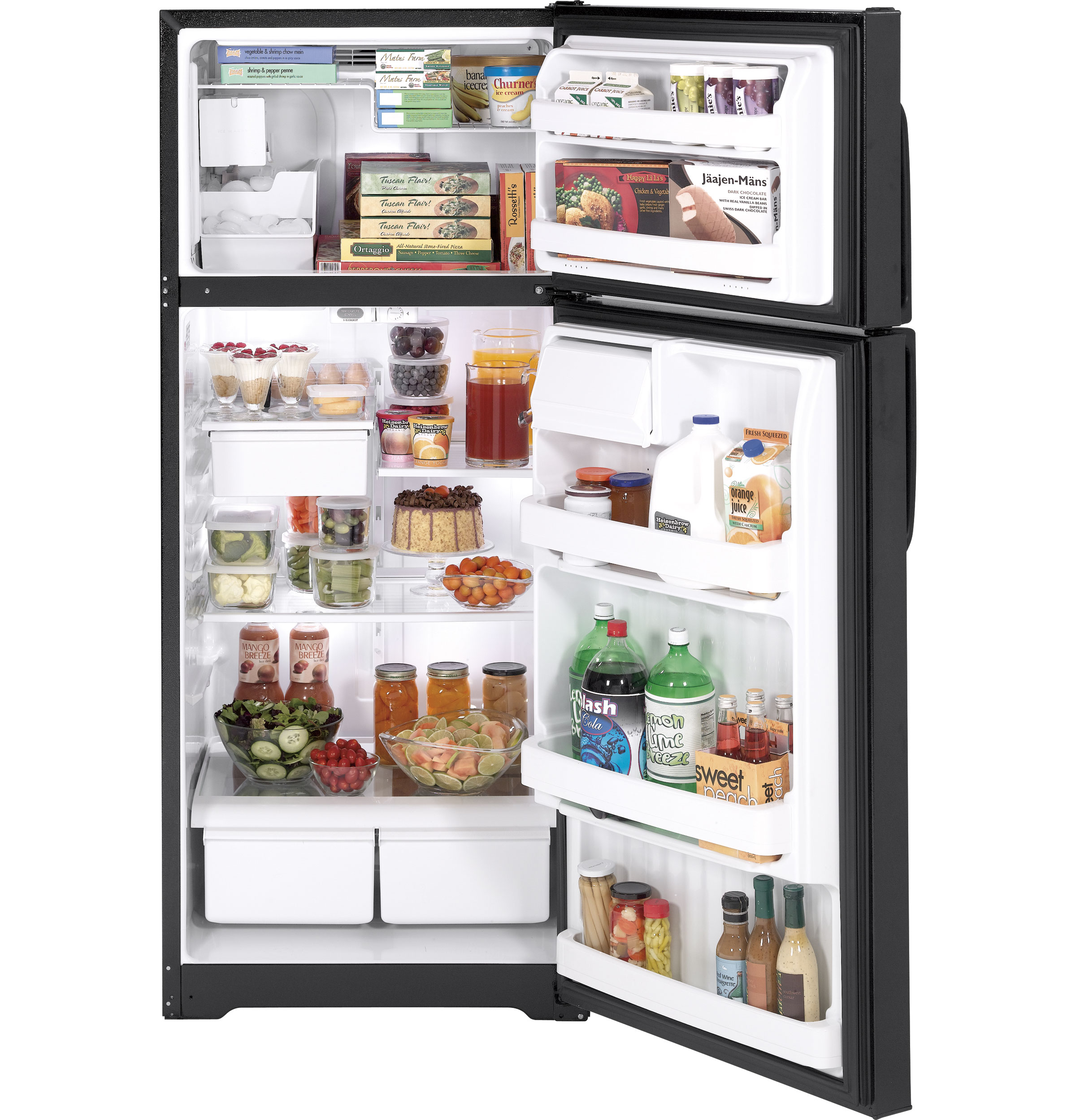 GE® ENERGY STAR® 18.1 Cu. Ft. Top-Freezer Refrigerator