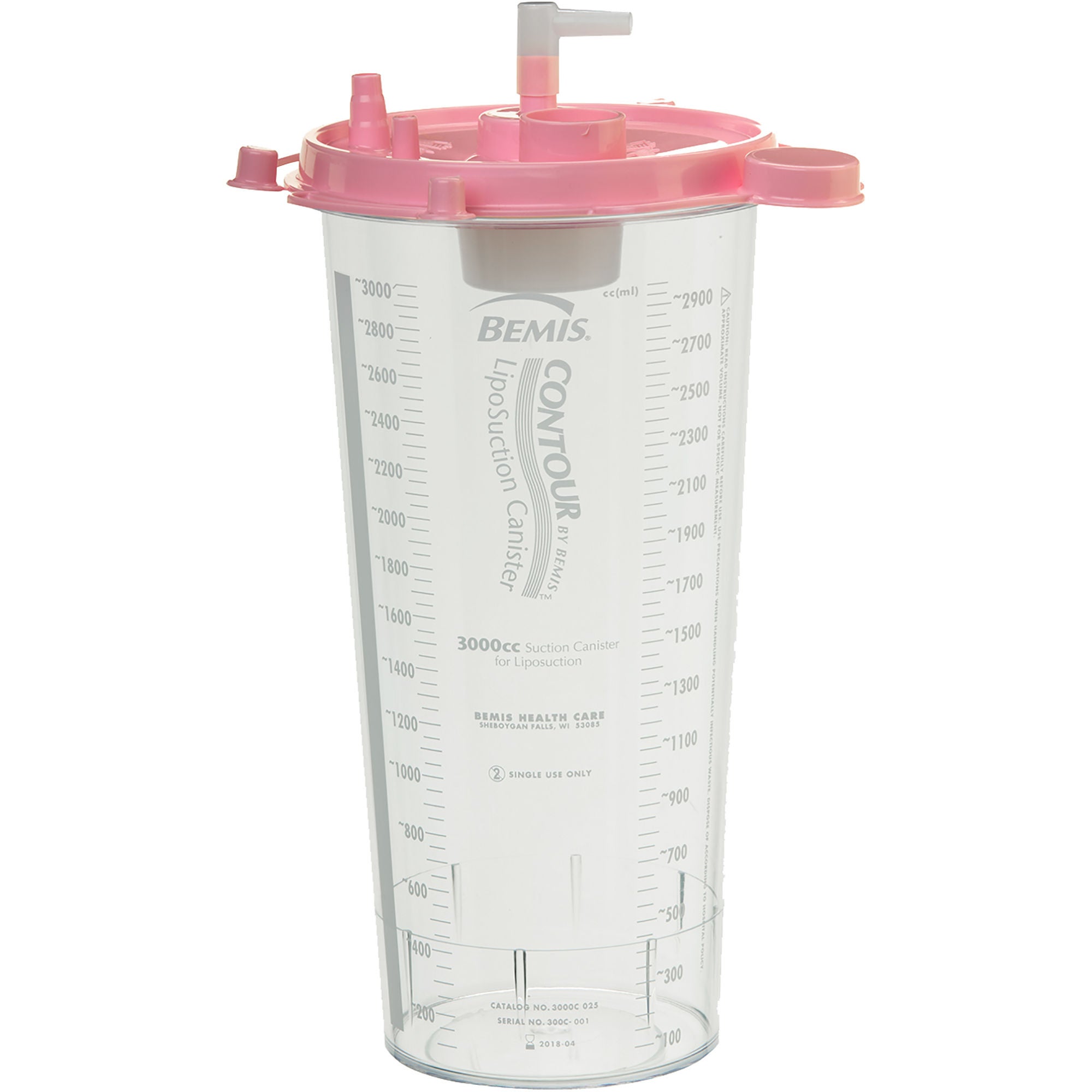 Bemis Healthcare CANNISTER, SCTN 3000CC LIPO (12/CS)