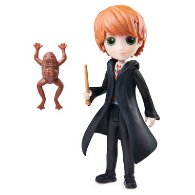 Wizarding World Harry Potter, Magical Minis Collectible 3-inch Ron Weasley Figure, Kids Toys for Ages 6 and up