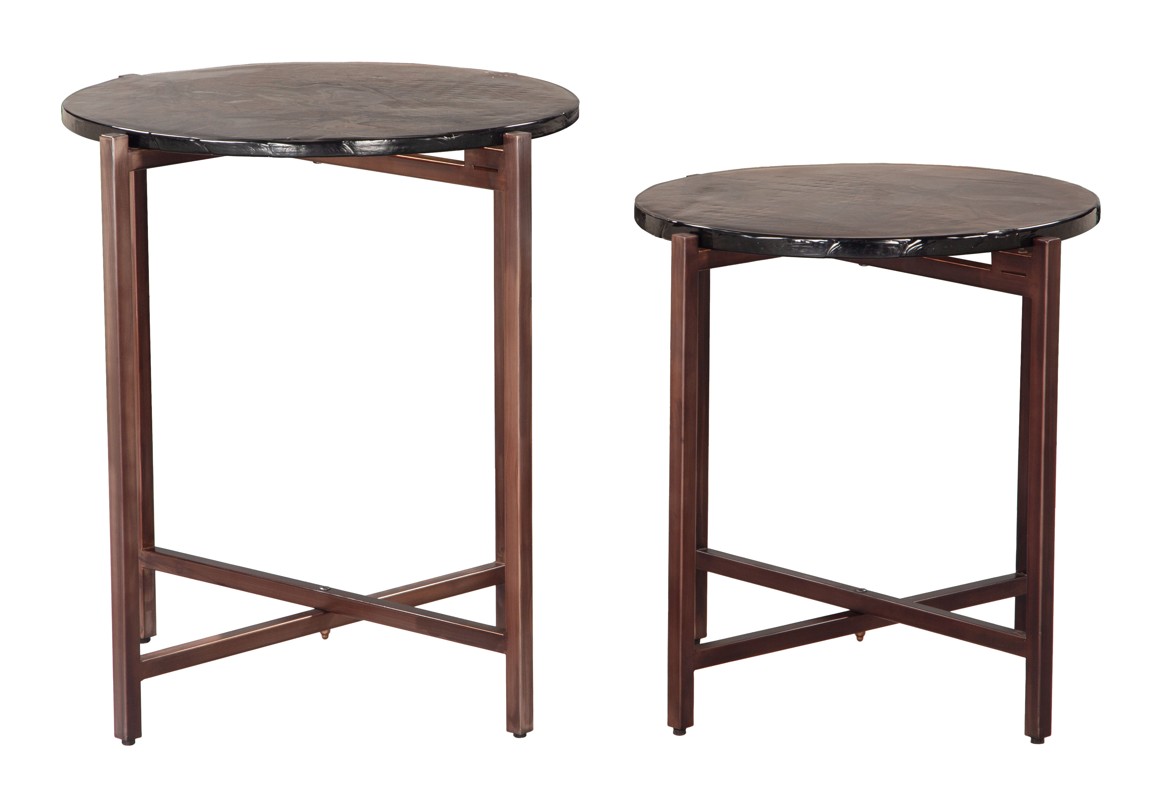 Gema Coffee Table Set (2-Piece) Bronze product image