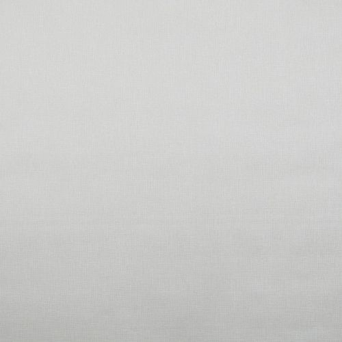 Light gray woven fabric wallpaper covering the entire frame, displaying subtle crosshatch texture; lying flat and unadorned, evenly lit with neutral ambient indoor lighting and no visible features.
