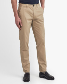 Suede Sateen Tailored Trousers 