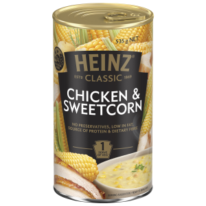  Heinz® Classic Chicken & Sweetcorn Soup 535g 