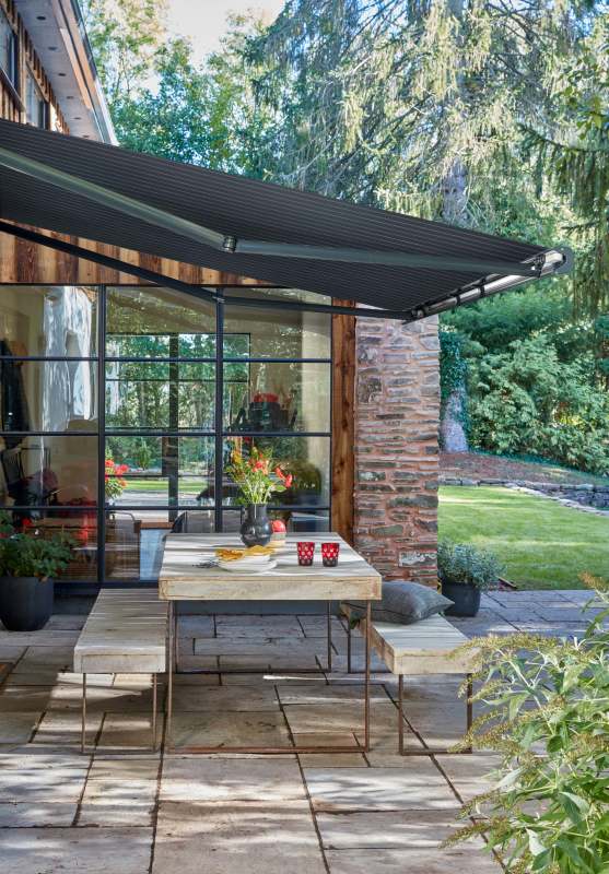 Horizon Indigo Awning