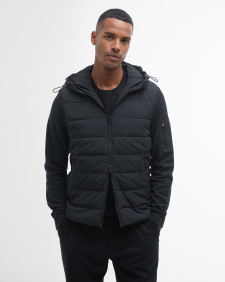 Stanley Hooded Quilted Sweatshirt Classic Black