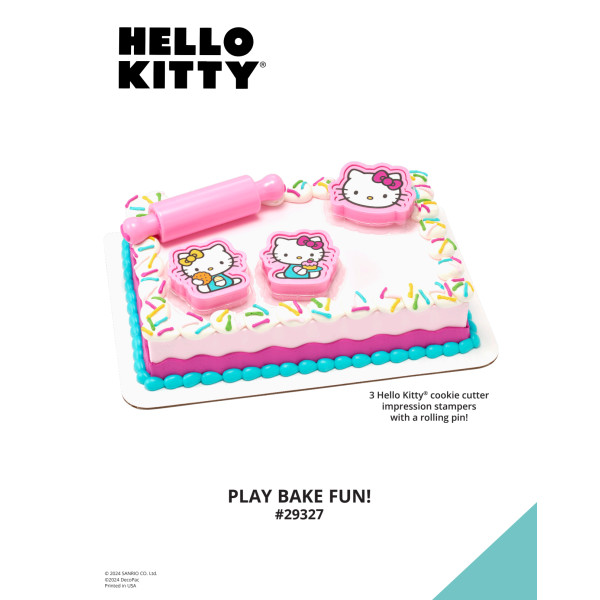 Hello Kitty® Play Bake Fun! The Magic of Cakes® Icing Only Page