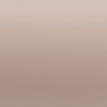 Matte beige painted wall with subtle vertical seam and a few tiny scuffs, appearing smooth and static under soft, even lighting; close-up, no visible fixtures or furnishings.