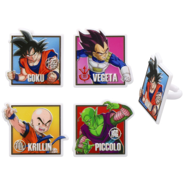 Dragon Ball Z  Cupcake Rings