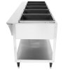 120-volt 3500-watt five-well Servewell® SL streamlined stainless steel hot-food table