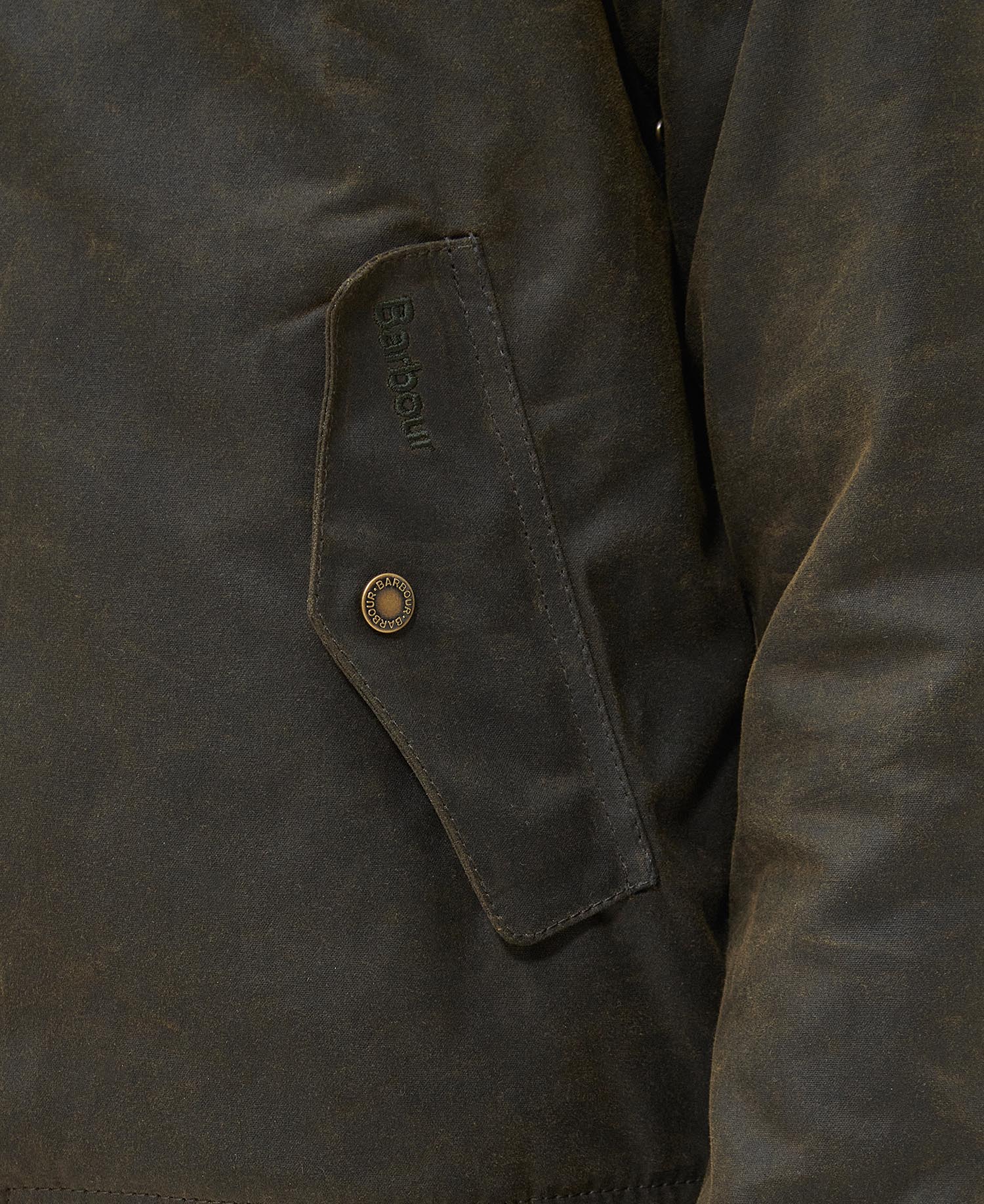 Barbour x Baracuta Porton Waxed Harrington Jacket image number 5