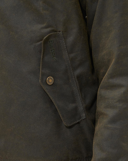 Barbour x Baracuta Porton Waxed Harrington Jacket