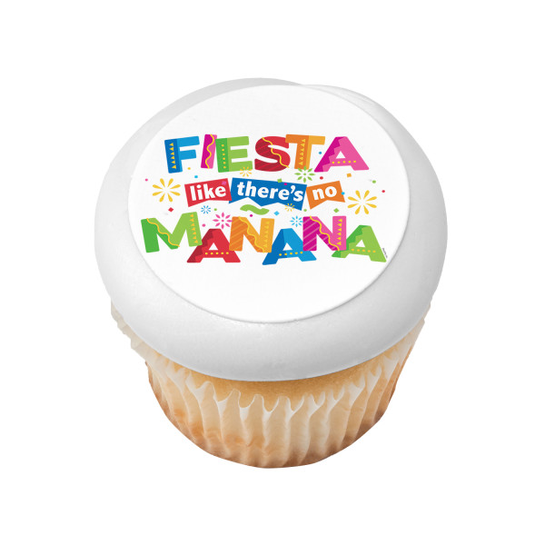 Fiesta Like There's No Mañana PhotoCake® Edible Image®