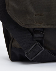 Borsa a tracolla Field in tessuto cerato 