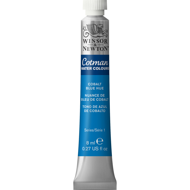 Cotman Watercolor Paint, 8 mL Tube, Cobalt Blue Hue