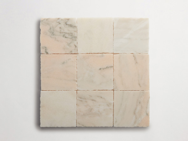 lapidary: marzelij | classique petit | pink/grey | honed 