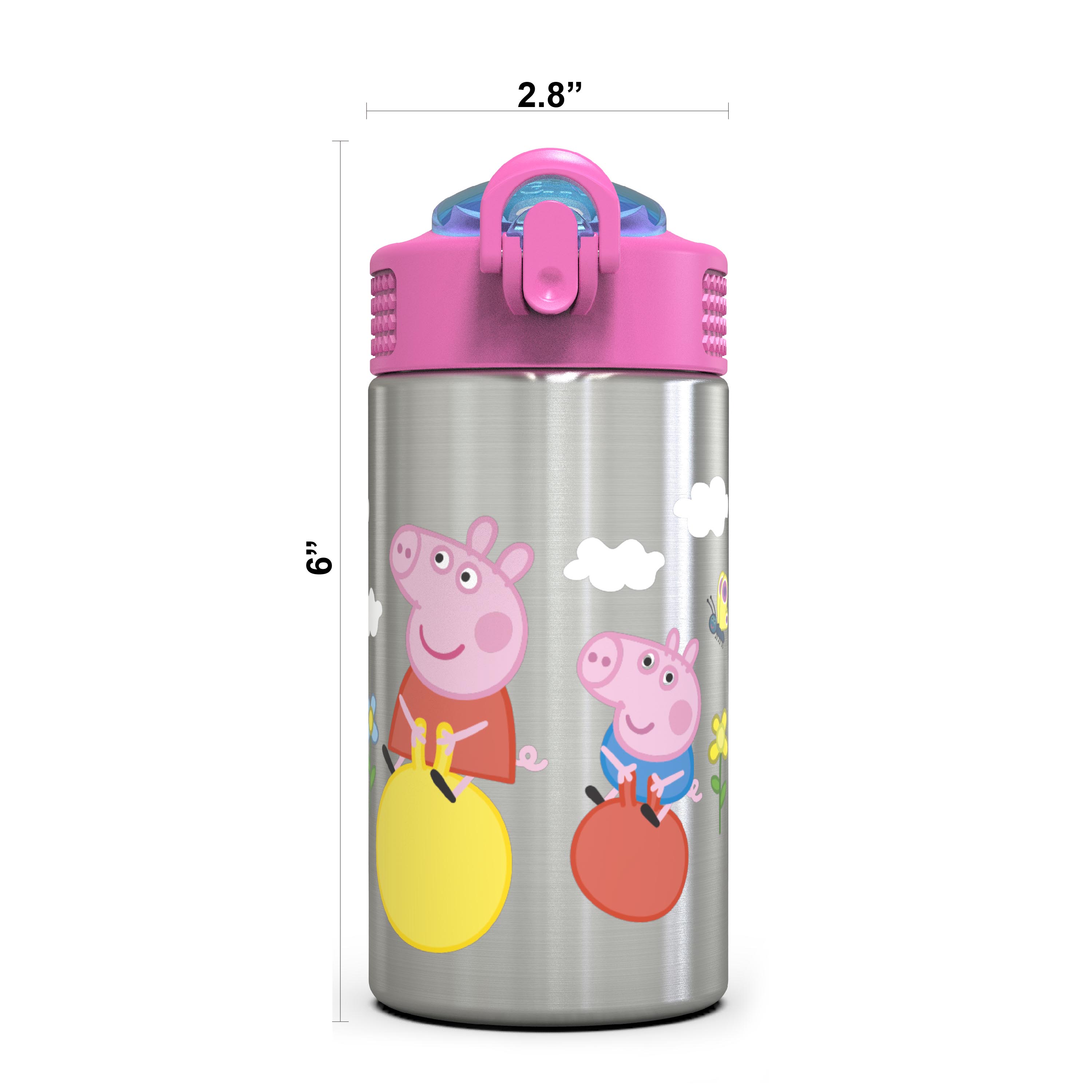 Nick Jr. 15.5 ounce Water Bottle, Peppa Pig slideshow image 5 Nick Jr. 15.5 ounce Water Bottle, Peppa Pig slideshow image 5