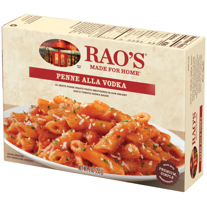 Penne alla Vodka Frozen Meal, 9 oz - Right angle Image