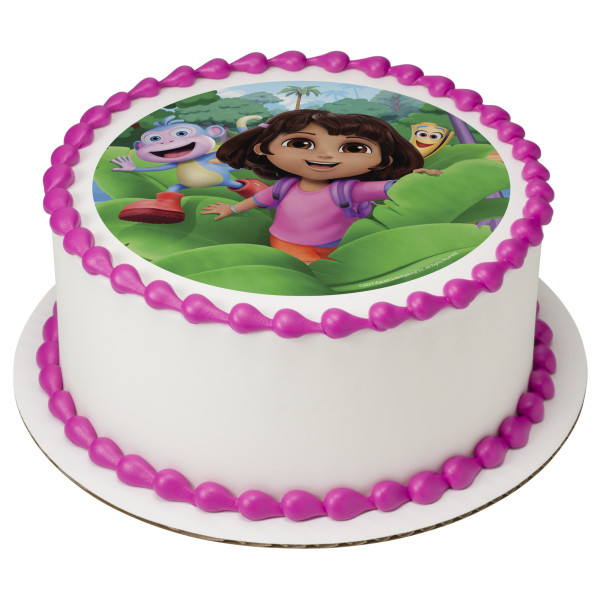 Dora the Explorer™ Ready to Explore PhotoCake® Edible Image®