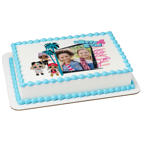 L.O.L. SURPRISE!™ #BFF's 4 Eva! PhotoCake® Edible Image® Frame