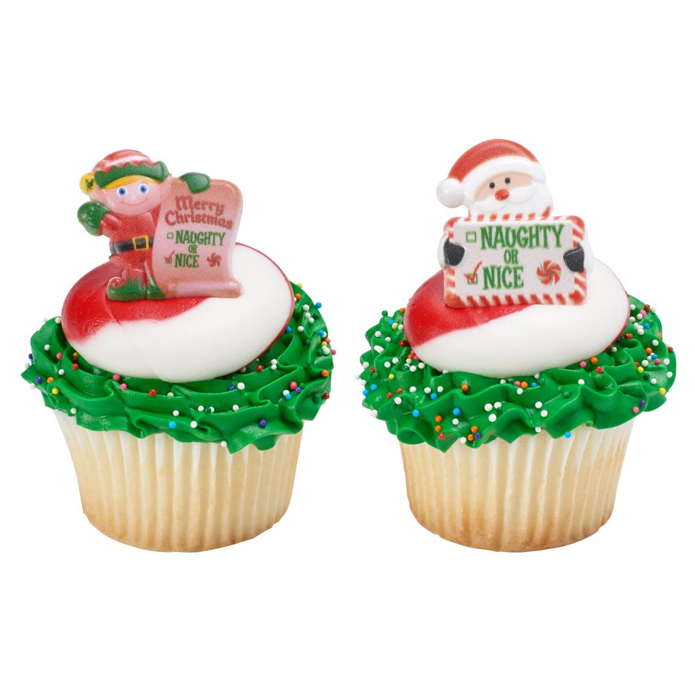 Image Cake Santa & Elf