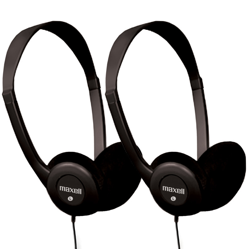 HP-100 Budget Stereo Headphones, Pack of 2