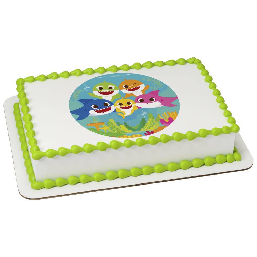 Image Cake Baby Shark Ruling the Sea