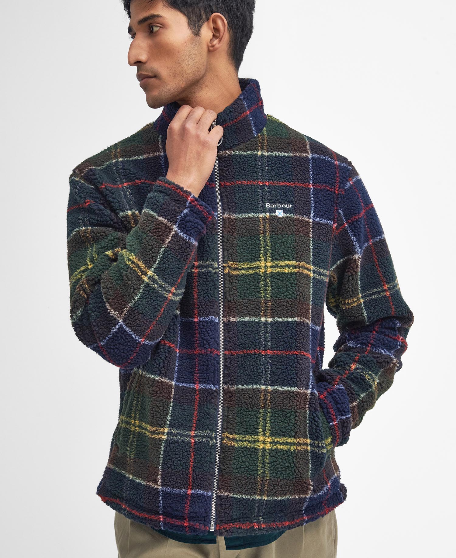 Tartan Sherpa Fleece image number 3