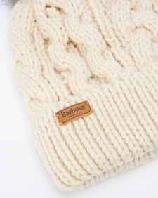 Penshaw Cable-Knit Beanie 