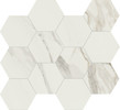 Valentina Calacatta 11×13 Hexagon Mosaic Polished