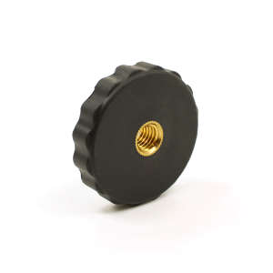 Locking Wheel M8 D=40 S=9 Black
